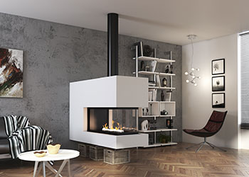 Chimenea bioetanol modelo Atlas