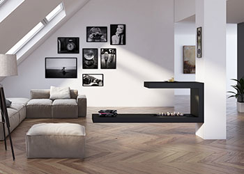 Chimenea bioetanol modelo Varanasi